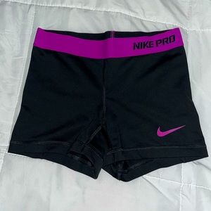 NIKE PRO SPANDEX SHORTS